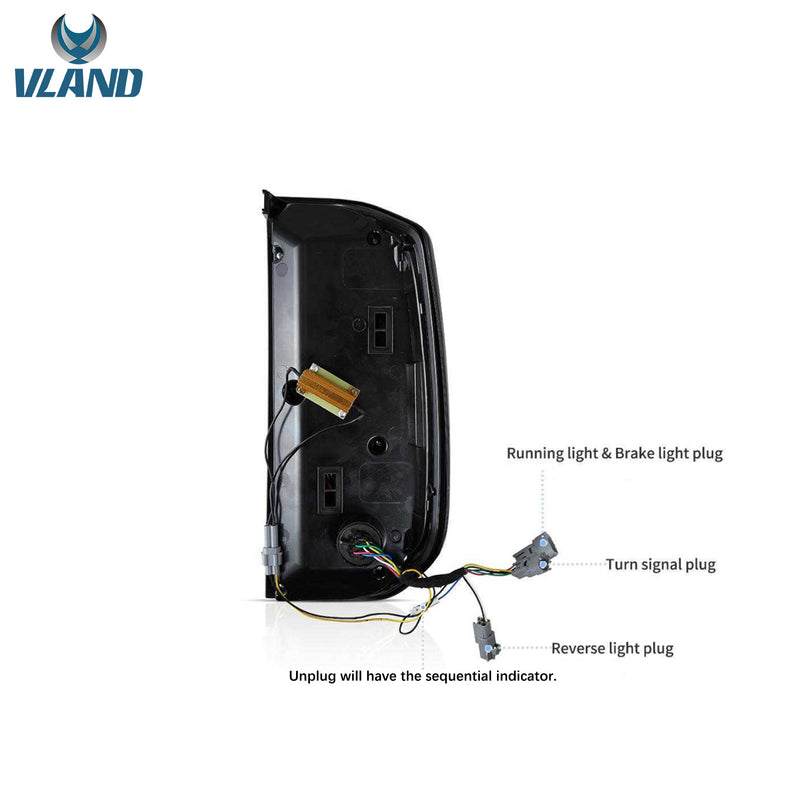 VLAND Full LED Tail Lights for Toyota Tundra 2014-2021