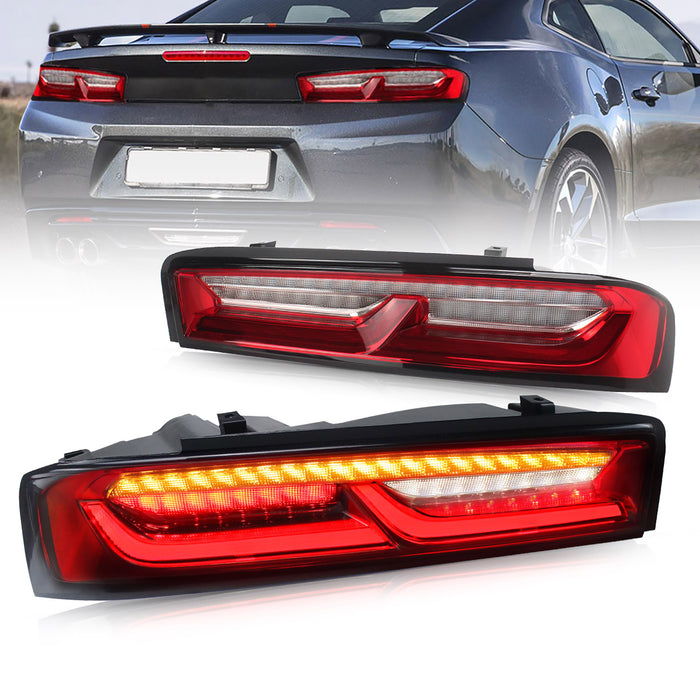 VLAND LED Tail Lights For Chevrolet Camaro 2016-2018  (Fit For American Models)