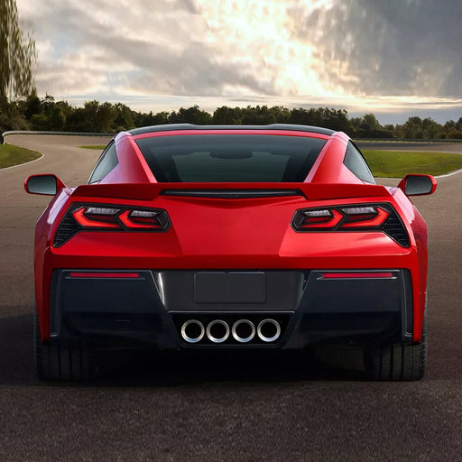 Chevrolet Chevy Corvette C7 2014-2019 VLAND LED Tail Lights C8-Style