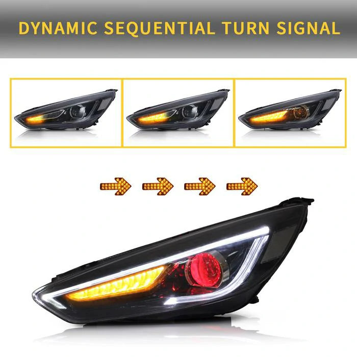 Vland LED Headlights for Ford Focus 2015-2019