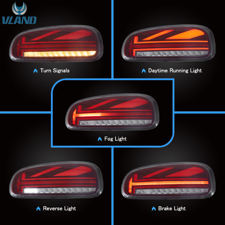 VLAND Full LED Tail Lights for Mini Cooper Clubman F54 2015-2023 2nd Gen
