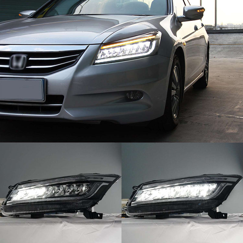 VLAND Full LED Headlights for Honda Accord 2013-2017