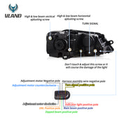 VLAND Dual Beam Headlights For Volkswagen VW Jetta / Sagitar (NOT GLI) 2011-2018 VLAND Factory