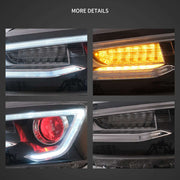 VLAND Dual Beam Headlights For Volkswagen VW Jetta / Sagitar (NOT GLI) 2011-2018 VLAND Factory