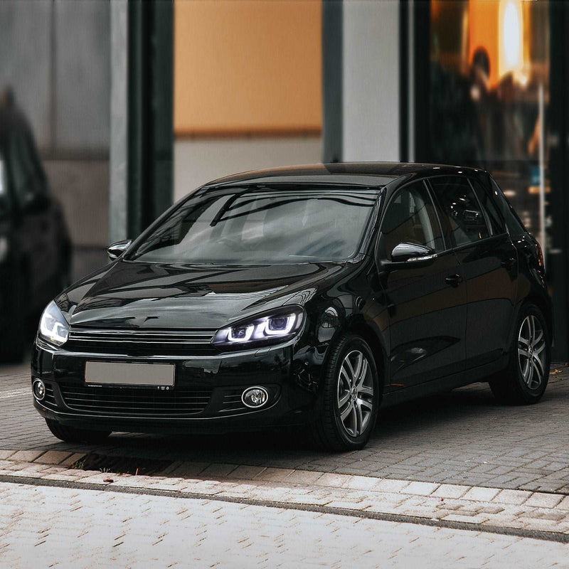 VLAND Dual Beam LED Projector Headlights for Volkswagen Golf 6 / MK6 2010-2014 With Sequential VLAND Factory