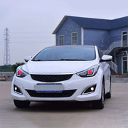 VLAND Dual Beam Projector Headlights For Hyundai Elantra (Avante MD) 2011-2015 VLAND Factory