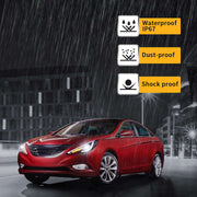 VLAND Dual Beam Projector Headlights For Hyundai Sonata 2011-2014 W/ Sequential VLAND Factory