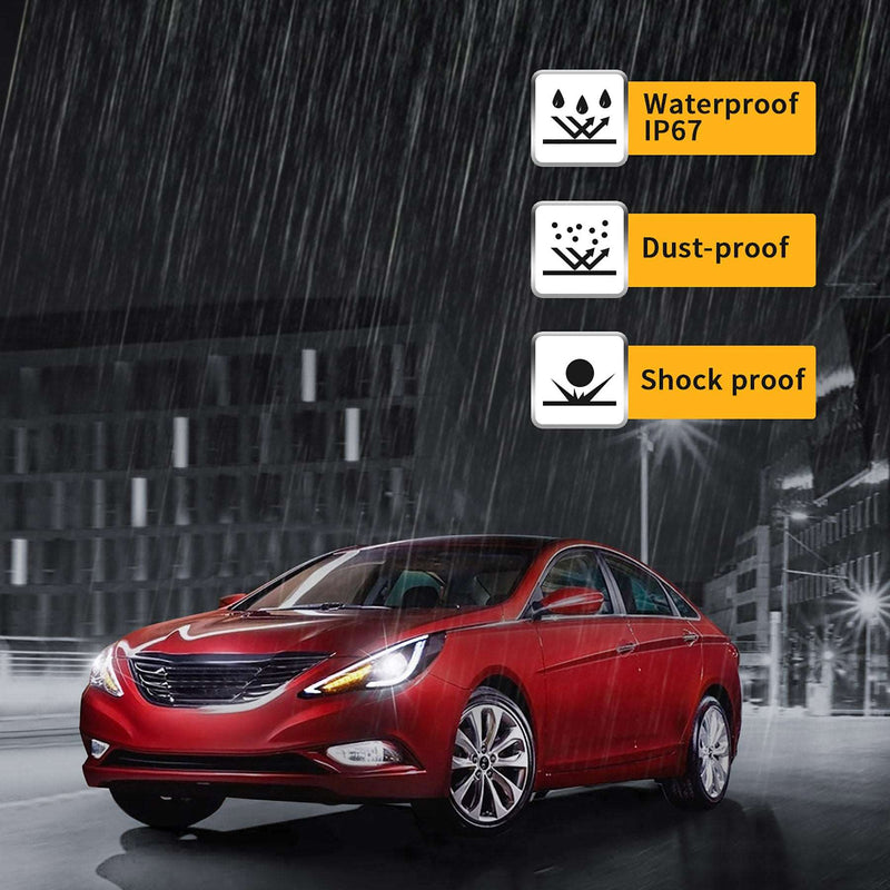 VLAND Dual Beam Projector Headlights For Hyundai Sonata 2011-2014 W/ Sequential VLAND Factory