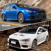 VLAND Dual Beam Projector Headlights for Mitsubishi Lancer EVO X 2008-2020 VLAND Factory