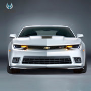 VLAND Dual Beam RGB Headlights For Chevrolet Camaro 2014-2015 w/Sequential indicators VLAND Factory