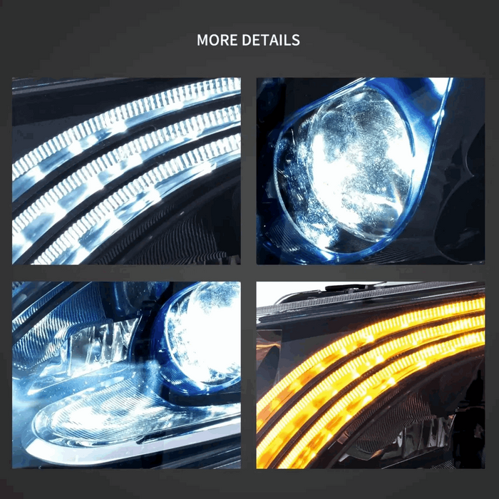 VLAND Full LED Dual Beam Headlights for Mercedes Benz Vito / Metris 2016-2023 (W447 V-Class, Third generation / 3rd Gen) VLAND Factory