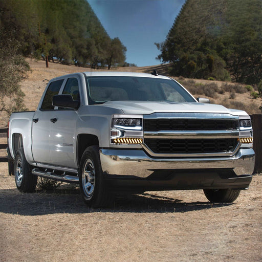 VLAND Full LED Headlights For Chevrolet Silverado 2016-2018 VLAND Factory