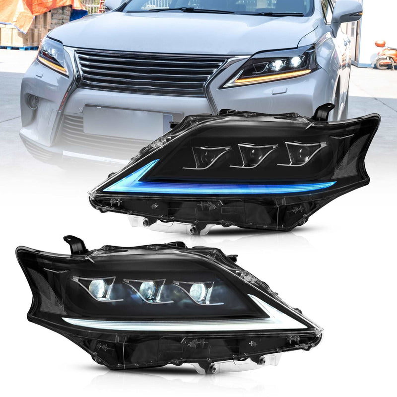 VLAND Full LED Headlights For Lexus RX 350 450H 2012-2015 VLAND Factory