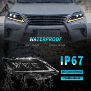 VLAND Full LED Headlights For Lexus RX 350 450H 2012-2015 VLAND Factory