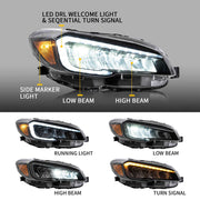 VLAND Full LED Headlights For Subaru WRX 2014-2021 VLAND Factory
