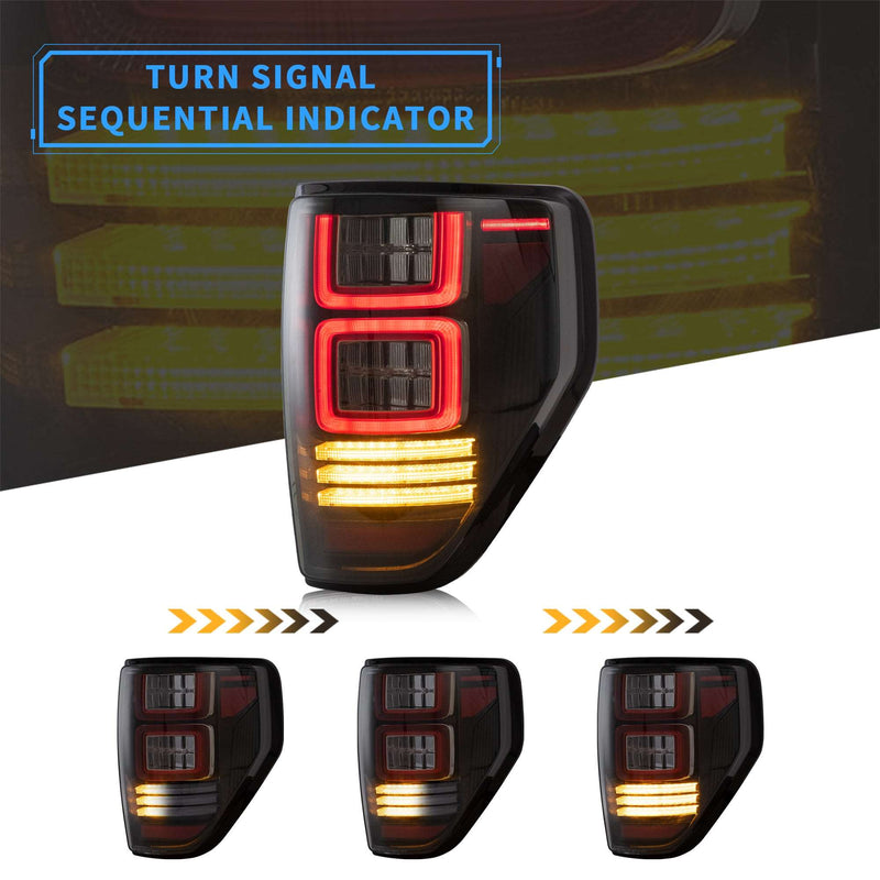 VLAND Full LED Headlights & Tail Lights For Ford F150 Pickup 2009-2014 VLAND Factory