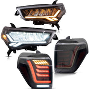 VLAND Full LED Headlights & Tail Lights For Toyota 4Runner 2014-2022 5th Gen VLAND Factory