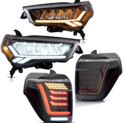 VLAND Full LED Headlights & Tail Lights For Toyota 4Runner 2014-2022 5th Gen VLAND Factory