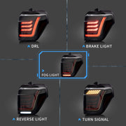 VLAND Full LED Headlights & Tail Lights For Toyota 4Runner 2014-2022 5th Gen VLAND Factory