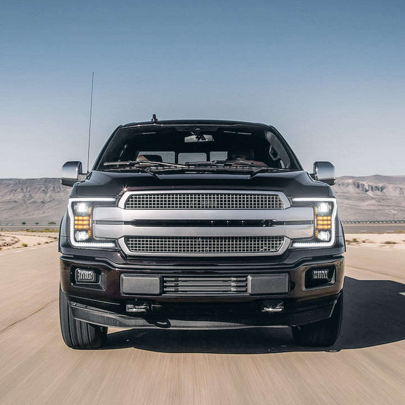 VLAND Full LED Projector Headlights For Ford F150 13th Gen Pickup 2018 2019 2020 VLAND Factory