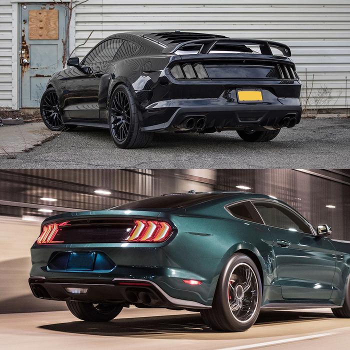 VLAND Full LED RGB Headlights & 5-Modes Switchable Full LED Taillights for Ford Mustang 2018-2023 6th Gen Refresh Model S550 (sixth generation) VLAND Factory