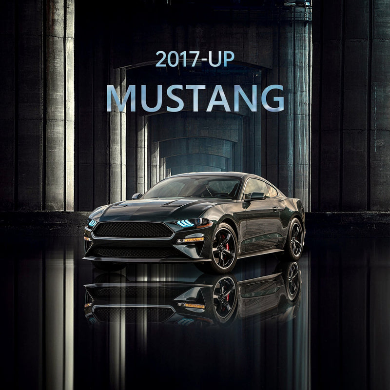 VLAND Full LED RGB Headlights & 5-Modes Switchable Full LED Taillights for Ford Mustang 2018-2023 6th Gen Refresh Model S550 (sixth generation) VLAND Factory