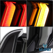 VLAND Full LED RGB Headlights & 5-Modes Switchable Full LED Taillights for Ford Mustang 2018-2023 6th Gen Refresh Model S550 (sixth generation) VLAND Factory
