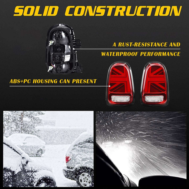 VLAND Full LED Tail Lights For BMW Mini Cooper F-Series F55 F56 F57 2014-2019 VLAND Factory