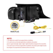 VLAND Full LED Tail Lights For Ford Mustang 2010-2012 With Start-up Animation Running lights VLAND Factory