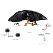 VLAND Full LED Tail Lights For Lexus RX 270/330/350/450H 2009-2015 VLAND Factory