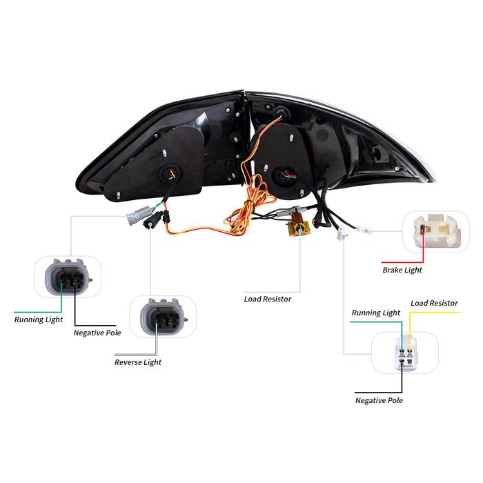 VLAND Full LED Tail Lights For Lexus RX 270/330/350/450H 2009-2015 VLAND Factory