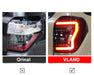 VLAND Full LED Tail Lights for Toyota 4Runner 2014-2023 5th Gen (Fifth generation N280 2014 facelift) VLAND Factory