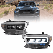 VLAND Full LED Projector Headlights For Toyota Tacoma 2016-2023