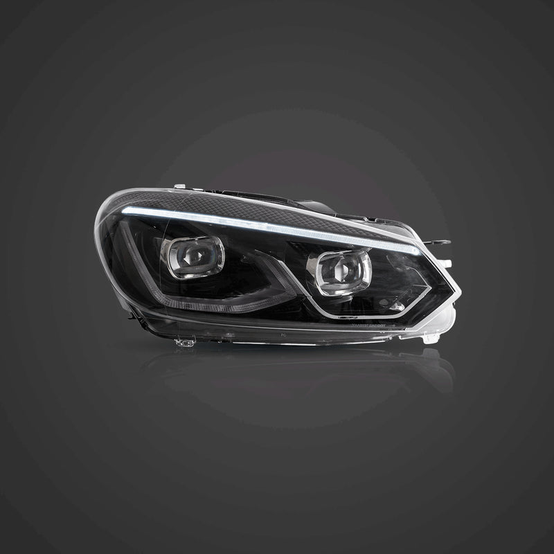 VLAND Dual Beam Head Light For Golf 6 / MK6 2008-2014