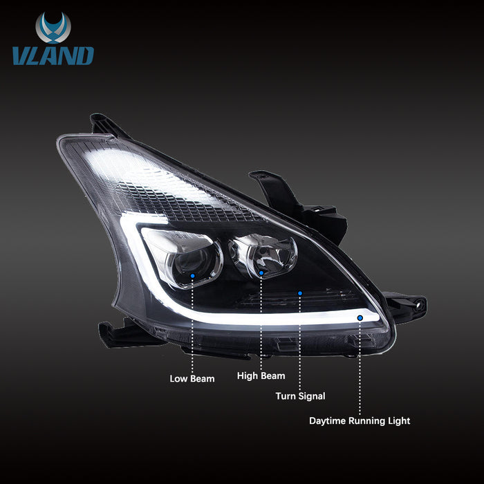 VLAND HID Projector Headlights For Toyota Avanza 2012-2015 VLAND Factory