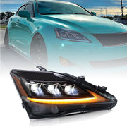 VLAND Headlight For 2006-2012 Lexus IS250 IS350 2008-2014 IS200D IS F Sequential Indicators (Only One Side) VLAND Factory