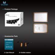 VLAND LED Dual Beam Headlights For Toyota Corolla 2014-2019 (International Version Eleventh Generation / 11th Gen E170/E180) -0251GNLZ VLAND Factory