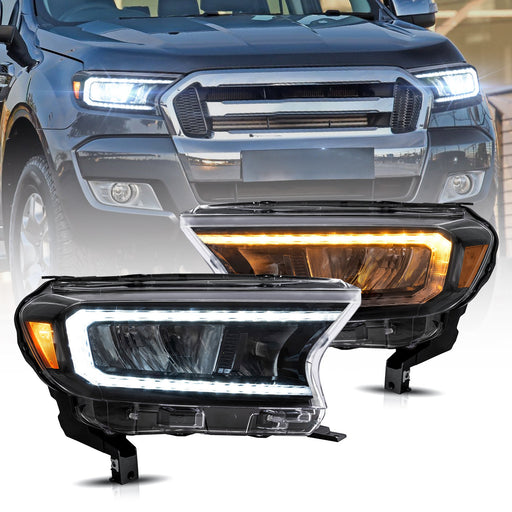 VLAND LED Full LED Headlights Ford Ranger 2015-2021 (For US or International Version) (Only One Side) VLAND Factory