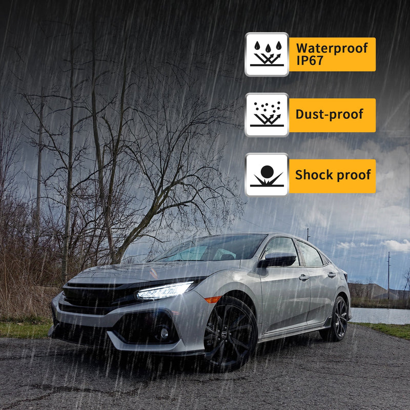 VLAND LED Headlights For Honda Civic Sedan / Coupe / Hatchback 2016-2021 VLAND Factory