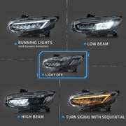 VLAND LED Headlights For Honda Civic Sedan / Coupe / Hatchback 2016-2021 VLAND Factory