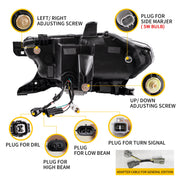 VLAND LED Headlights For Toyota Tacoma 2015-2023 VLAND Factory