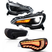 VLAND LED Headlights Full LED Tail Lights Combo For Toyota 86 GT86 Subaru BRZ Scion FRS 2012-2020 VLAND Factory