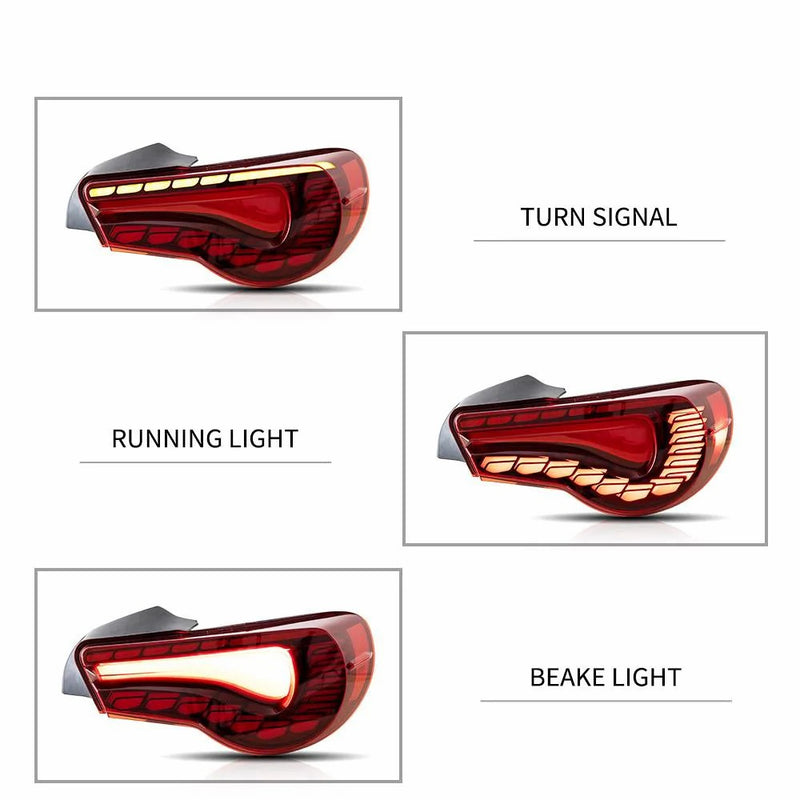 VLAND LED Headlights Full LED Tail Lights Combo For Toyota 86 GT86 Subaru BRZ Scion FRS 2012-2020 VLAND Factory