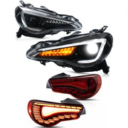 VLAND LED Headlights Full LED Tail Lights Combo For Toyota 86 GT86 Subaru BRZ Scion FRS 2012-2020 VLAND Factory