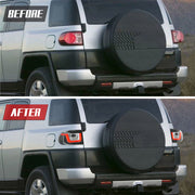 VLAND LED Headlights + Grille + LED Bulbs / Xenon Bulbs + LED Taillights for Toyota Fj Cruiser 2007-2017 VLAND Factory