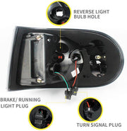 VLAND LED Headlights + Grille + LED Bulbs / Xenon Bulbs + LED Taillights for Toyota Fj Cruiser 2007-2017 VLAND Factory