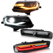 VLAND LED Headlights & Tail Lights For Chevrolet Camaro 2016-2018 (Fit For American Models) VLAND Factory