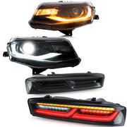 VLAND LED Headlights & Tail Lights For Chevrolet Camaro 2016-2018 (Fit For American Models) VLAND Factory