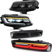 VLAND LED Headlights & Tail Lights For Chevrolet Camaro 2016-2018 (Fit For American Models) VLAND Factory