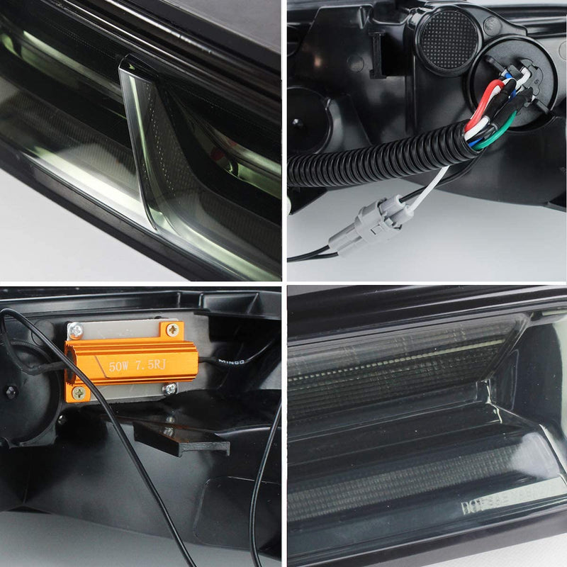 VLAND LED Headlights & Tail Lights For Chevrolet Camaro 2016-2018 (Fit For American Models) VLAND Factory